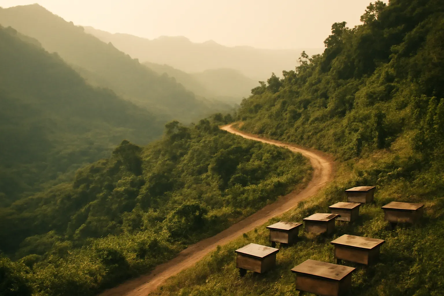 Độ cao ảnh hưởng thế nào tới đàn ong dú: từ 300m tới trên 1000m