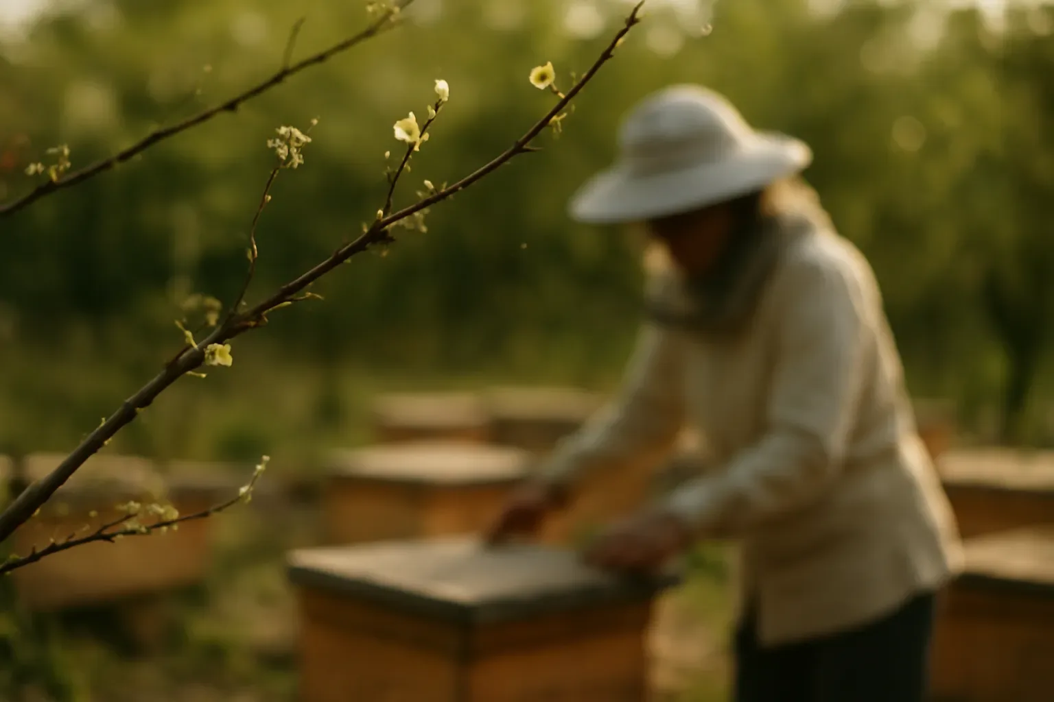 Mùa xuân miền Bắc: nửa năm cơ hội của người nuôi ong dú