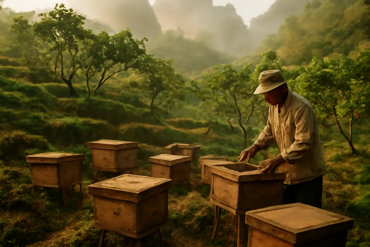 Nuôi ong dú ở Lạng Sơn, Hữu Lũng, Chi Lăng: giới hạn phía bắc