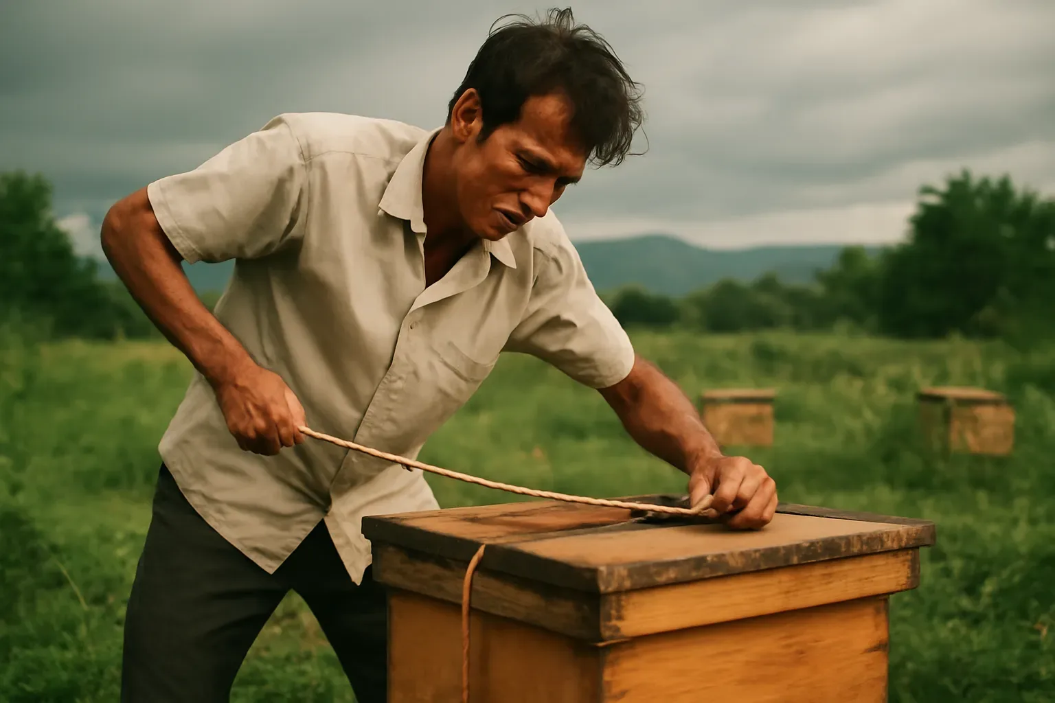Nuôi ong dú ở miền Trung: giữ đàn qua bão quan trọng hơn tăng đàn nhanh